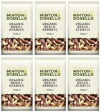 6 x Minton & Donello Organic Brazil Kernels - 250g