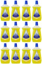 12 x Astonish Floor Cleaner Zesty Lemon 1 Litre