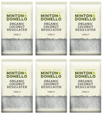6 x Minton & Donello Organic Coconut Desiccated - 125g
