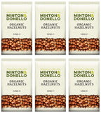 6 x Minton & Donello Organic Hazelnuts Whole - 125g