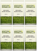 6 x Minton & Donello Organic Mung Beans - 500g