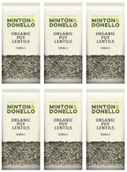 6 x Minton & Donello Organic Puy Lentils - 500g