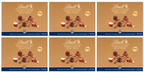 6 x Lindt Swiss Luxury Selection Chocolate Box - 193GM