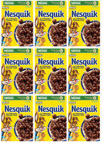 9 x Nestle Nesquik Cereal - 375GR