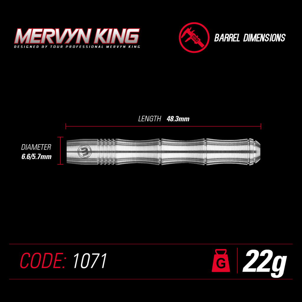 Winmau Mervyn King 90%