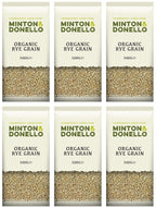 6 x Minton & Donello Organic Rye Grain - 500g