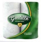 12 x Gentille Twin Pack Kitchen Towel