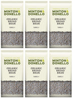 6 x Minton & Donello Organic Broad Bran - 500g