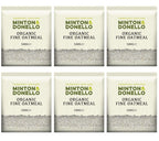 6 x Minton & Donello Organic Fine Oatmeal - 500g