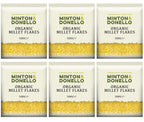 6 x Minton & Donello Organic Millet Flakes - 500g