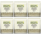 6 x Minton & Donello Organic Porridge Oats - 500g