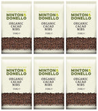 6 x Minton & Donello Cacao Nibs (Raw, Organic) - 250g