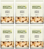6 x Minton & Donello Apple Rings - 125g