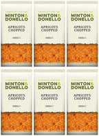 6 x Minton & Donello Apricots Chopped - 500g