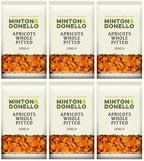 6 x Minton & Donello Apricots Whole Pitted - 125g