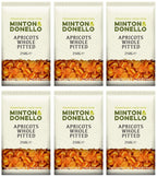 6 x Minton & Donello Apricots Whole Pitted - 250g