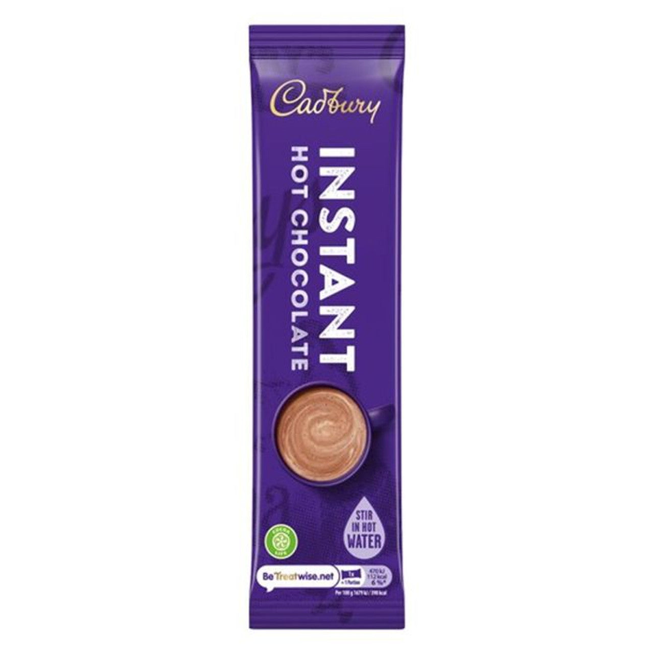 50 x Cadbury Drinking Chocolate Stick Packs 28g