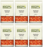 6 x Minton & Donello Papaya Diced - 125g