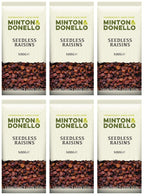 6 x Minton & Donello Seedless Raisin - 500g