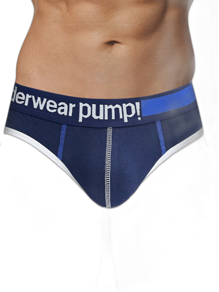 2 Pack Men's Middle-Rise Cotton Sexy Briefs