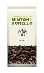 6 x Minton & Donello Vine Fruit Mix - 500g