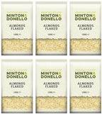 6 x Minton & Donello Almonds Flaked - 100g