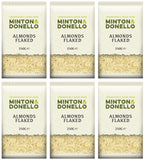 6 x Minton & Donello Almonds Flaked - 250g
