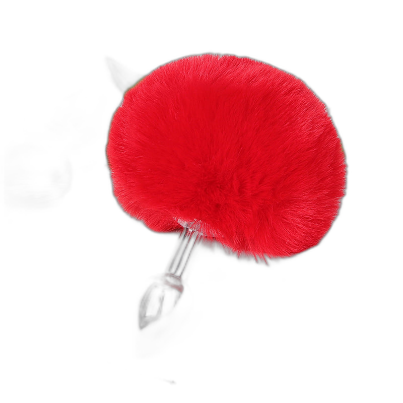 Lola - Bunny Tail Butt Plug - Metal Butt Plug - Anal Sex Toy