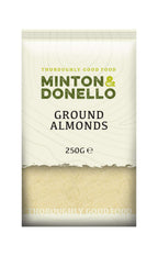 6 x Minton & Donello Almonds Ground Blanched - 250g
