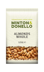 6 x Minton & Donello Almonds Whole - 125g