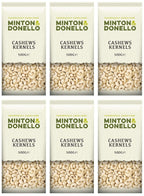 6 x Minton & Donello Cashews Kernels - 500g