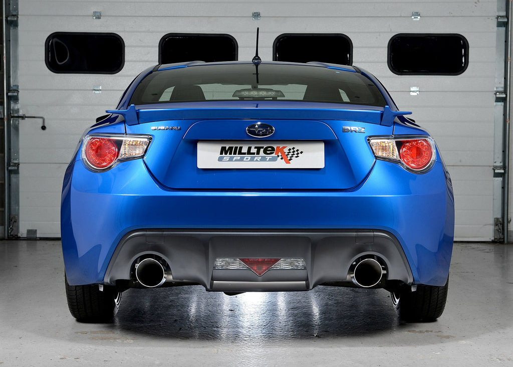 Milltek Sport - Subaru BRZ 2.0 Primary Cat-back Exhaust (Multiple Options)