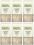 6 x Minton & Donello Cashews Nuts Pieces - 500g