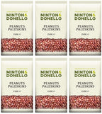 6 x Minton & Donello Peanuts Roasted & Salted - 125g