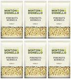 6 x Minton & Donello Pinenuts Kernels - 125g
