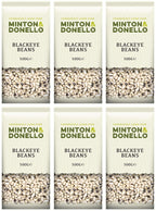 6 x Minton & Donello Blackeye Beans - 500g