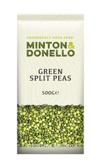 6 x Minton & Donello Green Split Peas - 500g