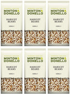 6 x Minton & Donello Haricot Beans - 500g