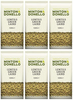 6 x Minton & Donello Lentils Green Laird - 500g