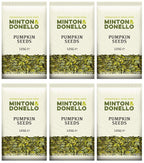 6 x Minton & Donello Pumpkin Seeds - 125g