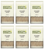6 x Minton & Donello Sesame Seed - 125g