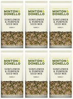 6 x Minton & Donello Sunflower & Pumpkin Mix - 500g