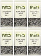 6 x Minton & Donello Sunflower Seed - 500g