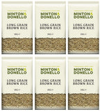 6 x Minton & Donello Long Grain Brown Rice - 1000g