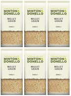 6 x Minton & Donello Millet Grain - 500g