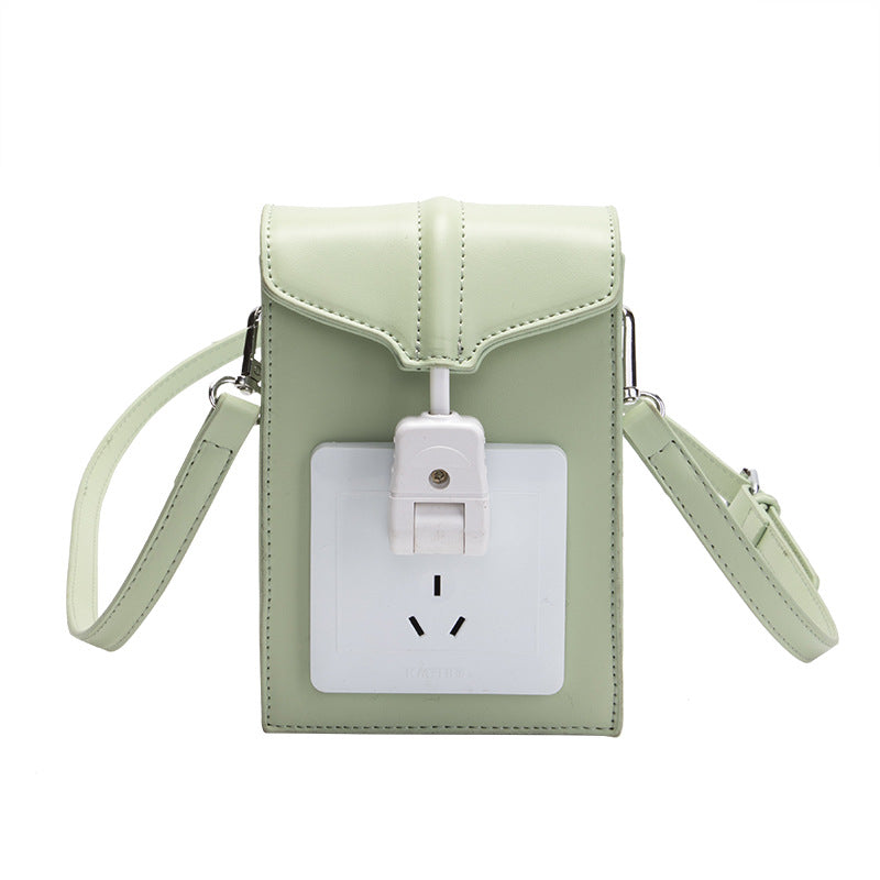 Fashion All-match  Socket Mobile Phone Bag