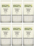 6 x Minton & Donello Tapioca Seed Pearl - 500g