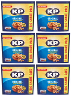6 X Kp Original Salted Peanuts Big Share Pack 415GM