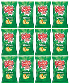 12 X Golden Wonder 10pk Cheese & Onion Crisps 10X25GM