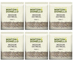 6 x Minton & Donello Medium Oatmeal - 500g